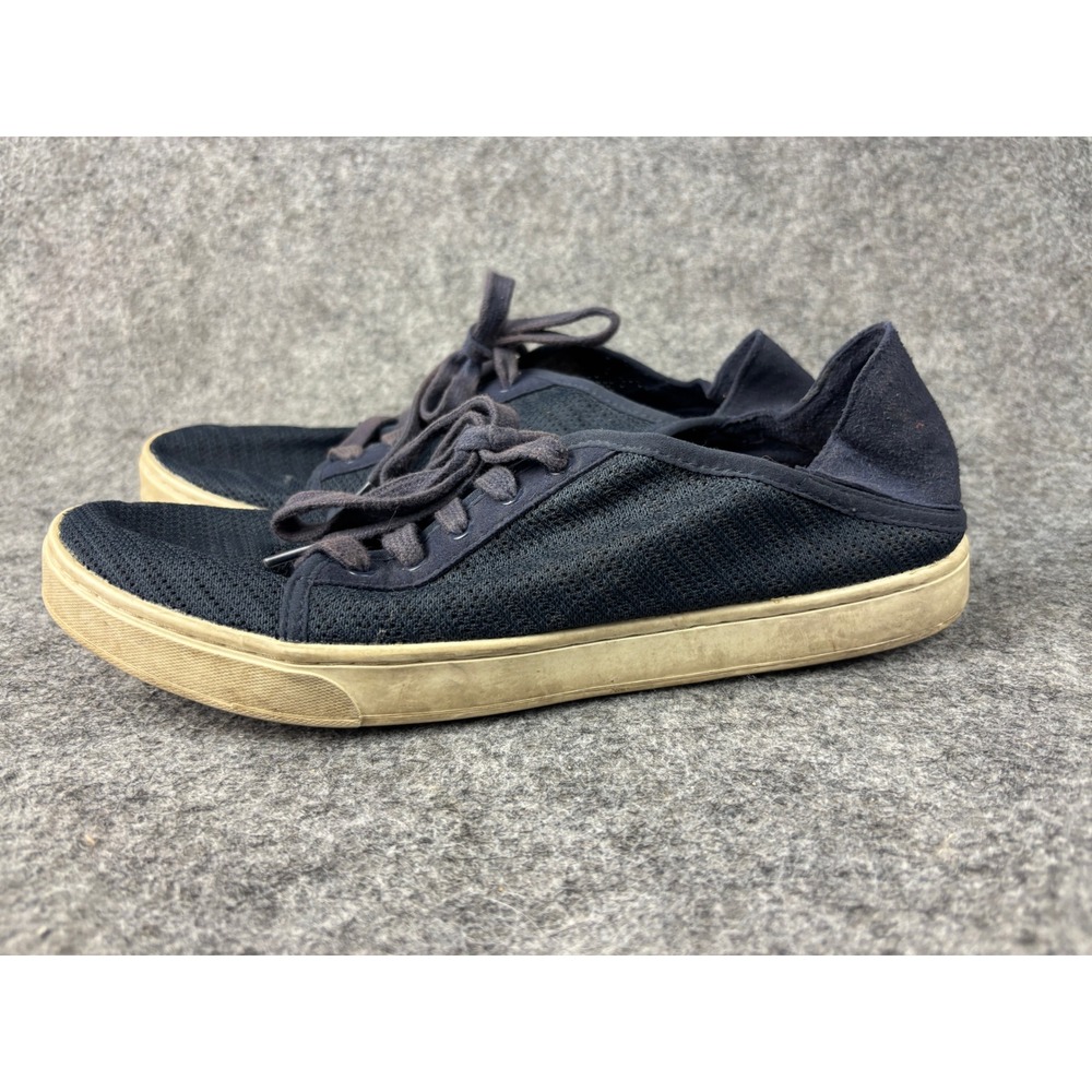 OluKai Pehuea Li Sneakers Womens Size 10 Navy Blue Mesh Drop-In Heel 20379-DEDE